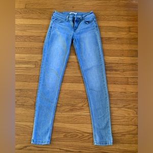 Levis 535 Super Skinny Light Wash Jeans Size 26